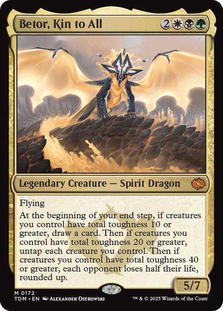 Betor, Kin to All - Tarkir: Dragonstorm (TDM) NM