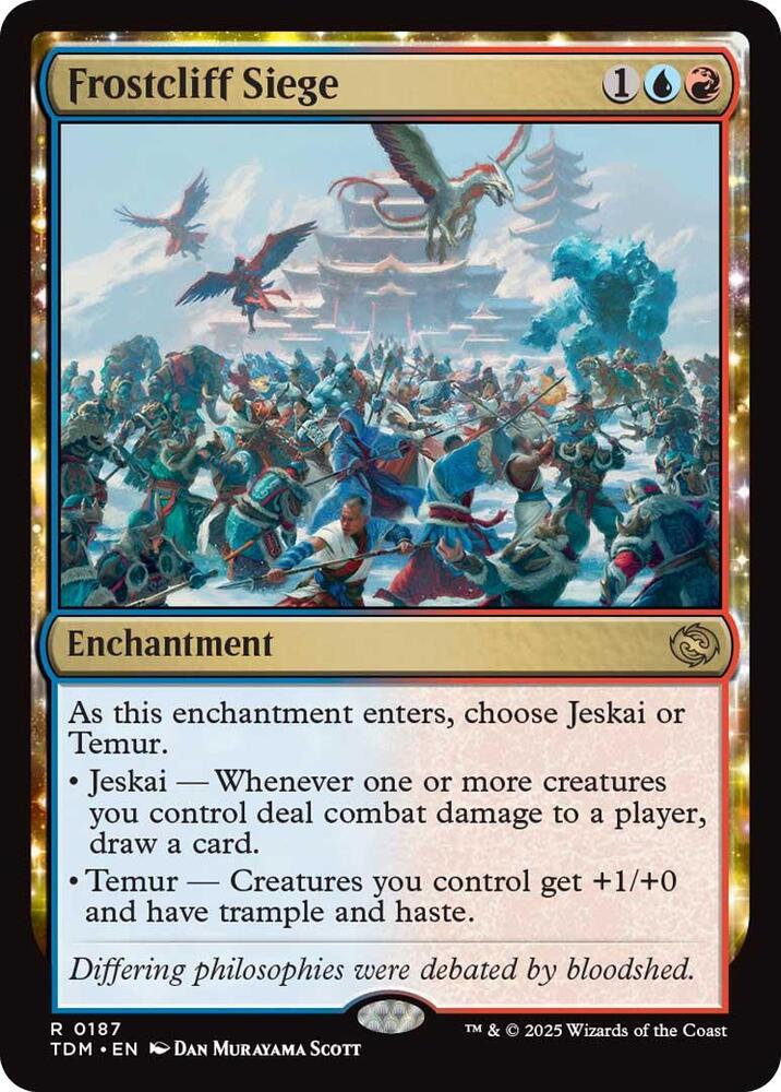 Frostcliff Siege - Tarkir: Dragonstorm (TDM) NM