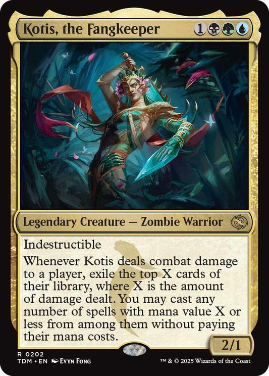 Kotis, the Fangkeeper - Tarkir: Dragonstorm (TDM) NM *FOIL*