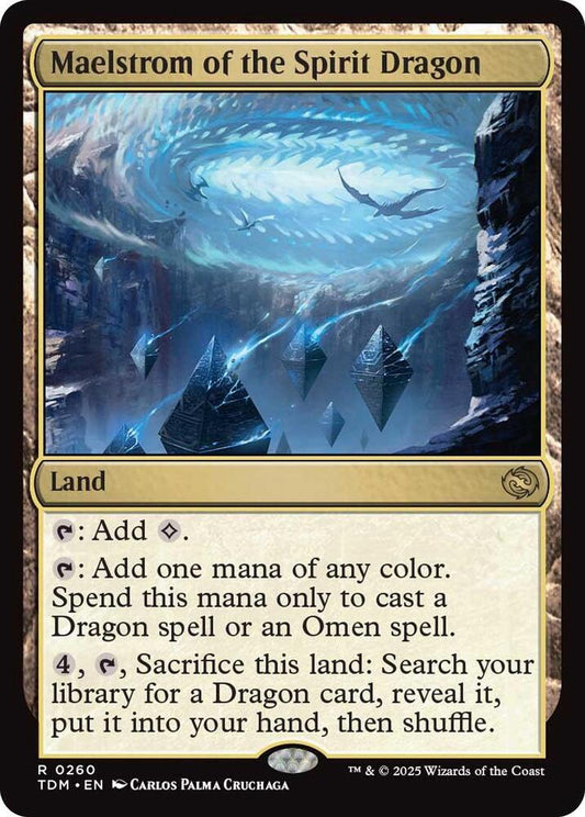Maelstrom of the Spirit Dragon - Tarkir: Dragonstorm (TDM) NM *FOIL*