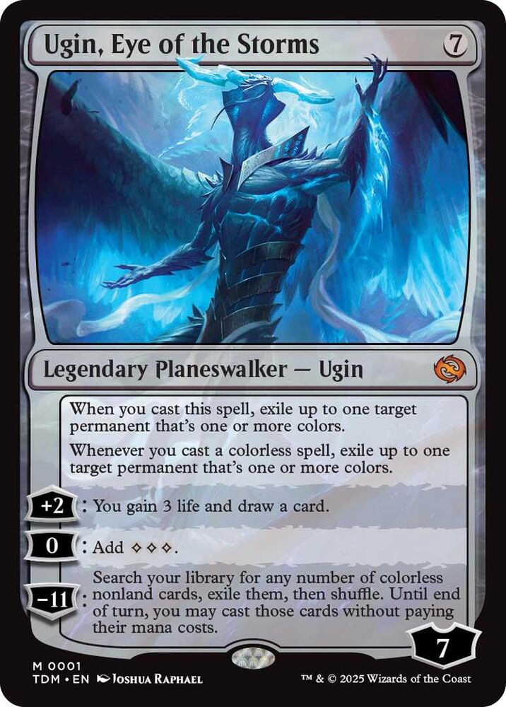 Ugin, Eye of the Storms - Tarkir: Dragonstorm (TDM) NM