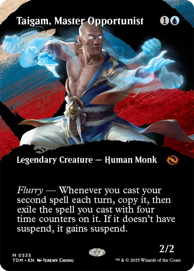 Taigam, Master Opportunist (Borderless) - Tarkir: Dragonstorm (TDM) NM