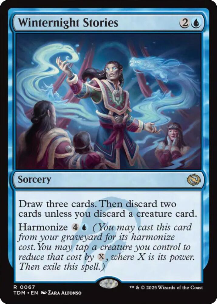 Winternight Stories - Tarkir: Dragonstorm (TDM) LP *FOIL*