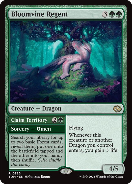 Bloomvine Regent - Tarkir: Dragonstorm (TDM) NM *FOIL*