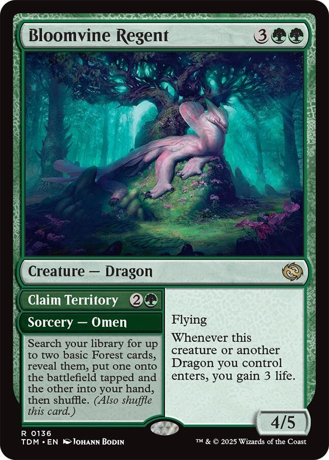 Bloomvine Regent - Tarkir: Dragonstorm (TDM) NM
