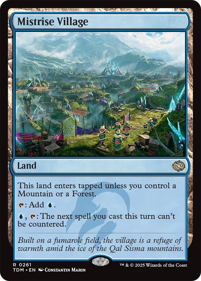 Mistrise Village - Tarkir: Dragonstorm (TDM) NM
