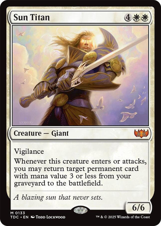 Sun Titan - Commander: Tarkir: Dragonstorm (TDC) NM