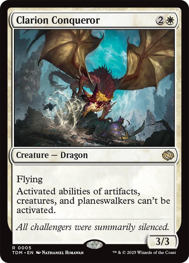 Clarion Conqueror - Tarkir: Dragonstorm (TDM) NM