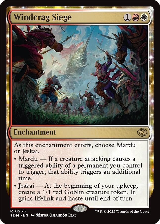 Windcrag Siege - Tarkir: Dragonstorm (TDM) NM