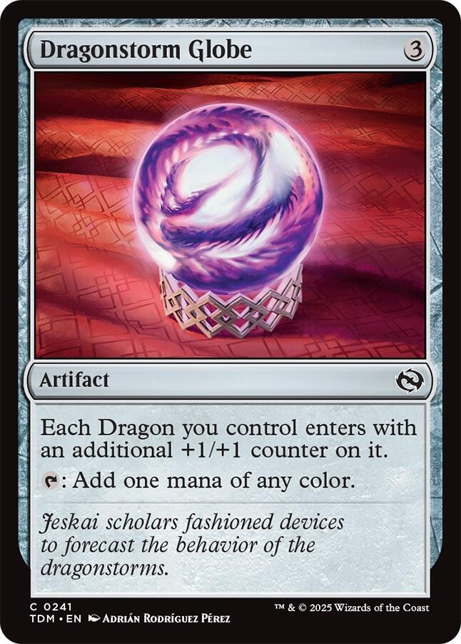 Dragonstorm Globe - Tarkir: Dragonstorm (TDM) NM