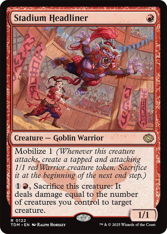 Stadium Headliner - Tarkir: Dragonstorm (TDM) NM