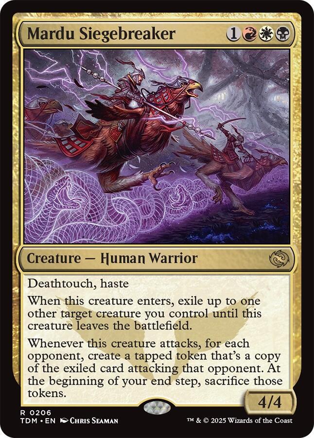 Mardu Siegebreaker - Tarkir: Dragonstorm (TDM) NM