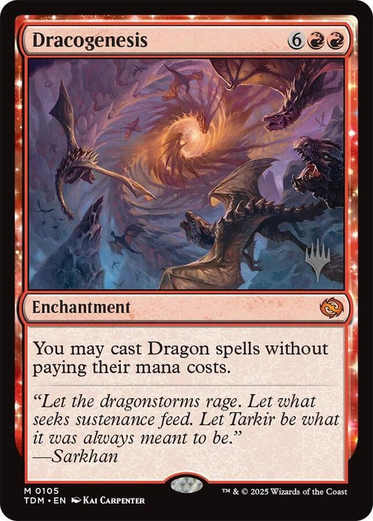 Dracogenesis - Promo Pack: Tarkir: Dragonstorm (PPTDM) NM