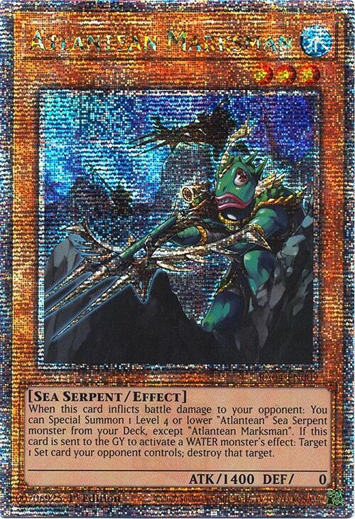 Atlantean Marksman (Quarter Century Secret Rare) - Quarter Century Stampede (RA04) NM