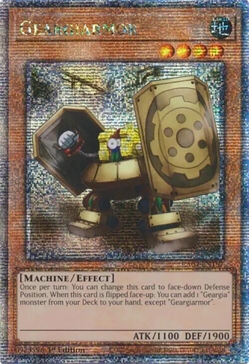 Geargiarmor (Quarter Century Secret Rare) - Quarter Century Stampede (RA04) NM