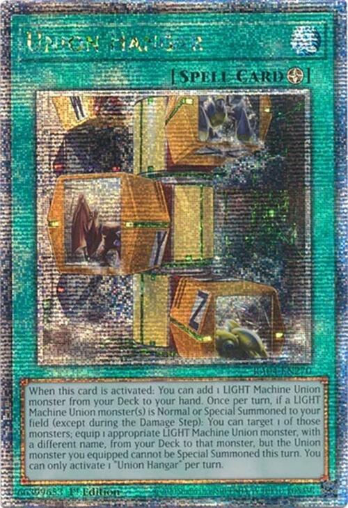 Union Hangar (Quarter Century Secret Rare) - Quarter Century Stampede (RA04) NM