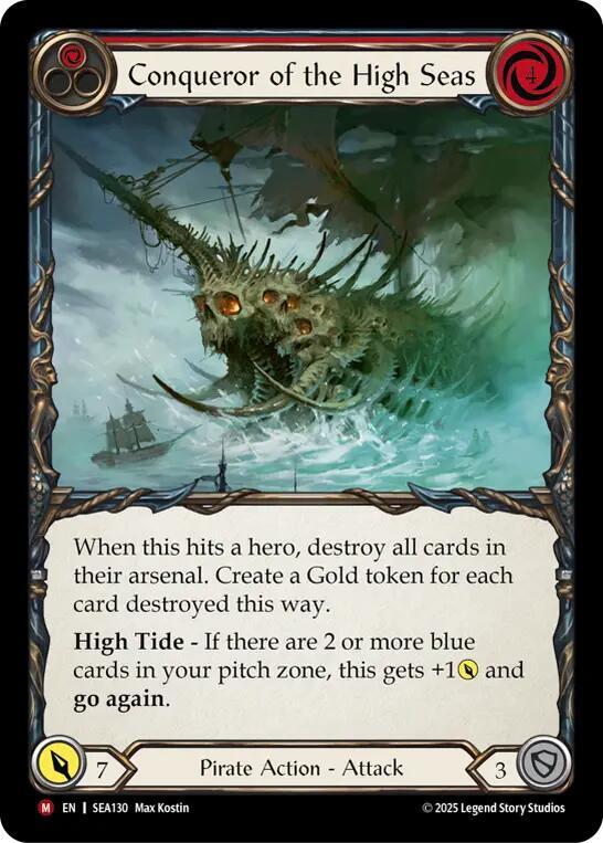 Conqueror of the High Seas - High Seas NM *FOIL*