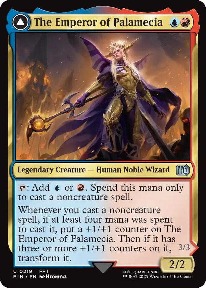 The Emperor of Palamecia - FINAL FANTASY (FIN) NM *FOIL*