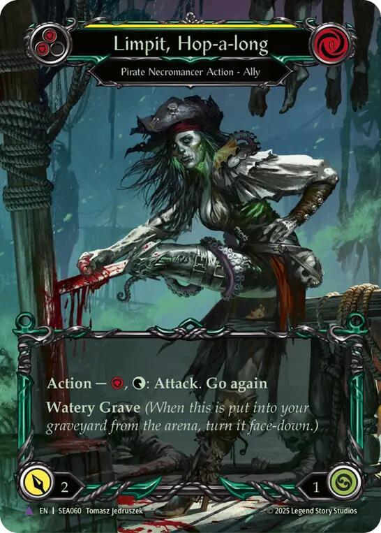 Limpit, Hop-a-long (Marvel) - High Seas NM Cold Foil
