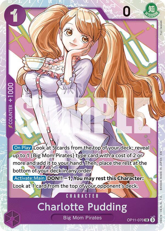 Charlotte Pudding - A Fist of Divine Speed (OP11) NM *FOIL*