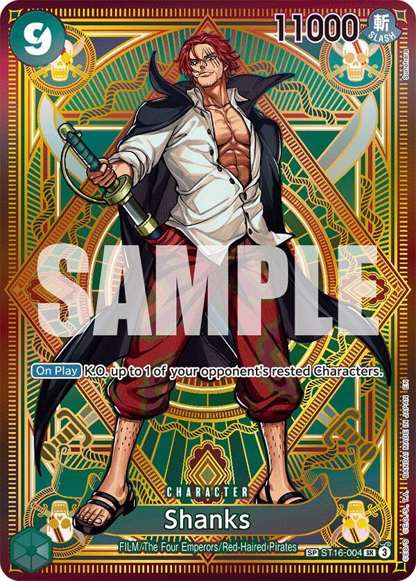 Shanks (SP) - A Fist of Divine Speed (OP11) NM *FOIL*