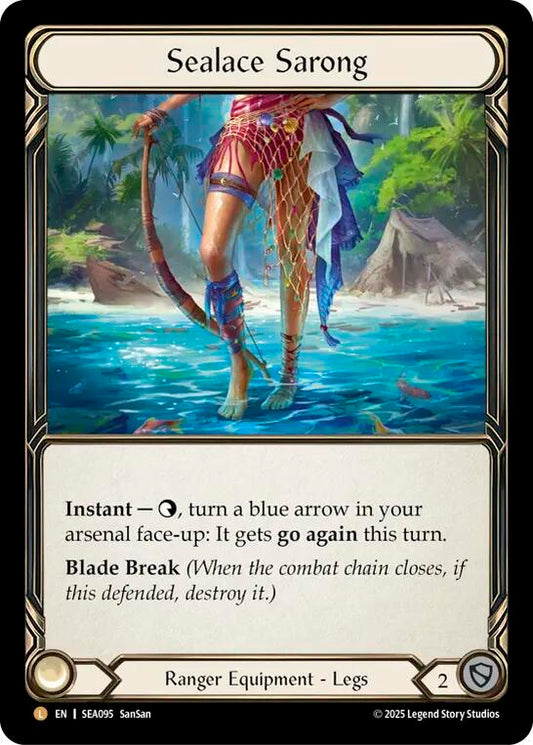 Sealace Sarong - High Seas Rainbow Foil NM