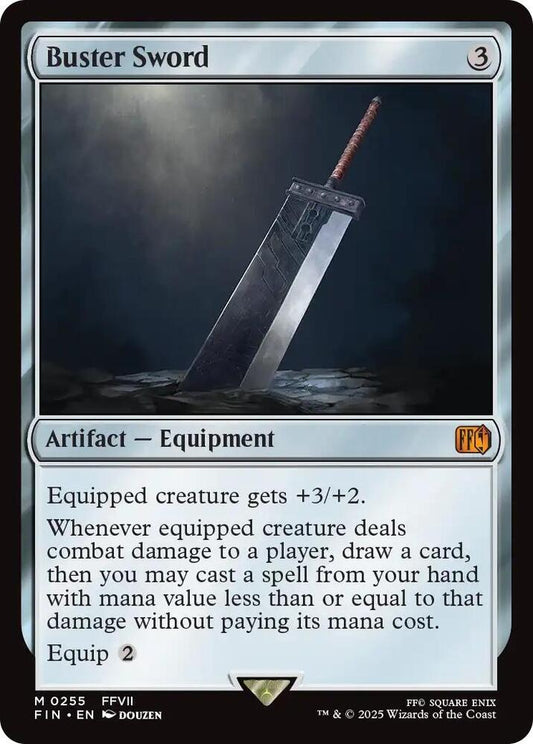 Buster Sword - FINAL FANTASY (FIN) NM