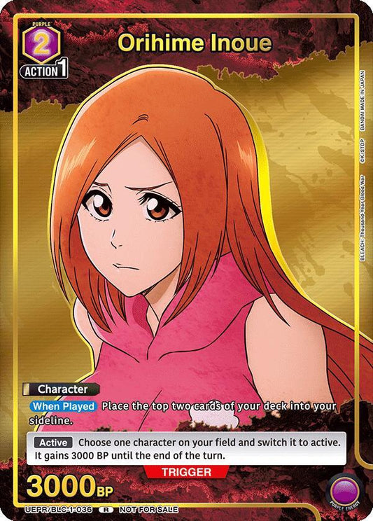Orihime Inoue (Gold) - Union Arena Promotion Cards (UEPR) NM *FOIL*