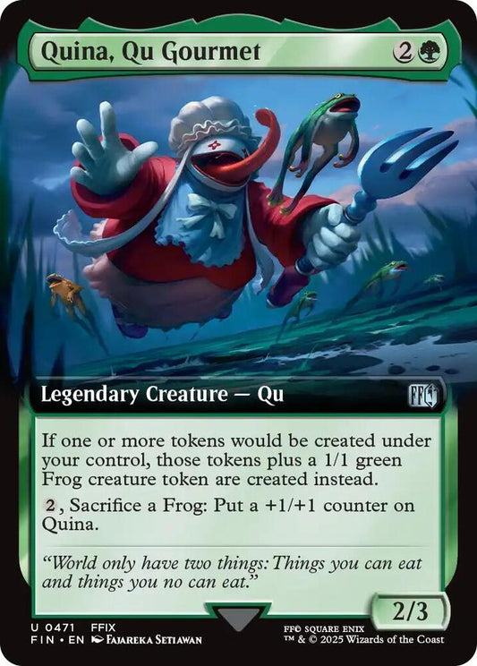 Quina, Qu Gourmet (Extended Art) - FINAL FANTASY (FIN) NM