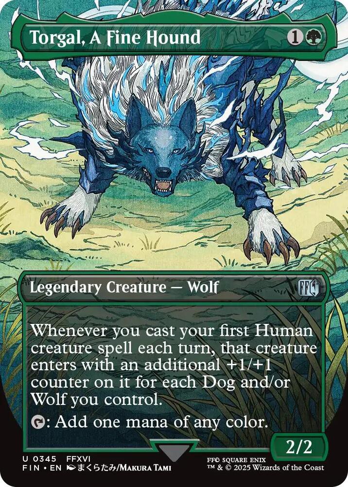 Torgal, A Fine Hound (Borderless) - FINAL FANTASY (FIN) NM