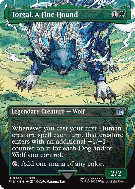 Torgal, A Fine Hound (Borderless) - FINAL FANTASY (FIN) NM
