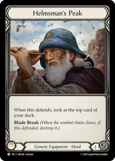 Helmsman's Peak (Treasure) - High Seas NM *Cold Foil*