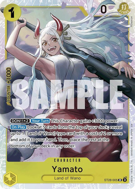 Yamato - Starter Deck 28: GREEN/YELLOW Yamato (ST-28) NM *FOIL*