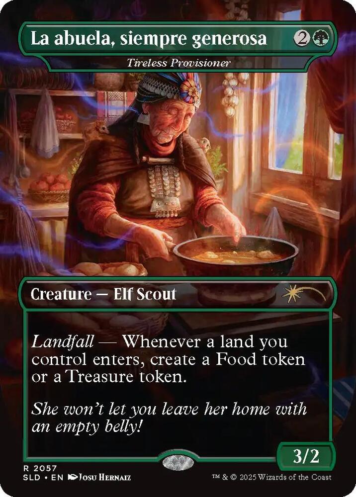 La abuela, siempre generosa - Tireless Provisioner - Secret Lair Drop Series (SLD) NM