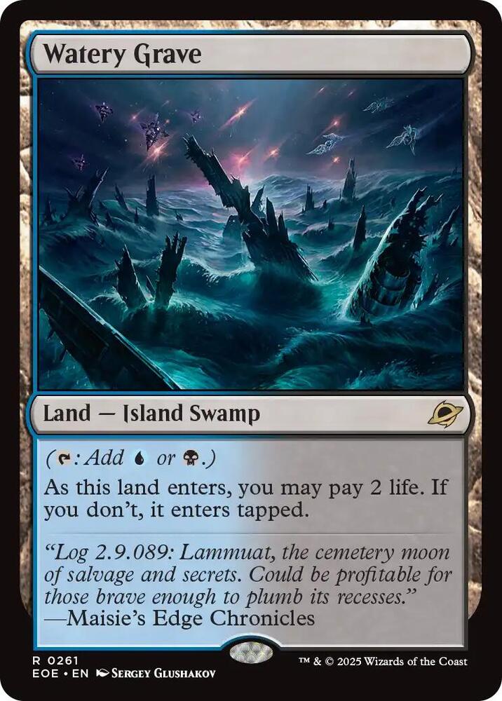 Watery Grave - Edge of Eternities (EOE) NM