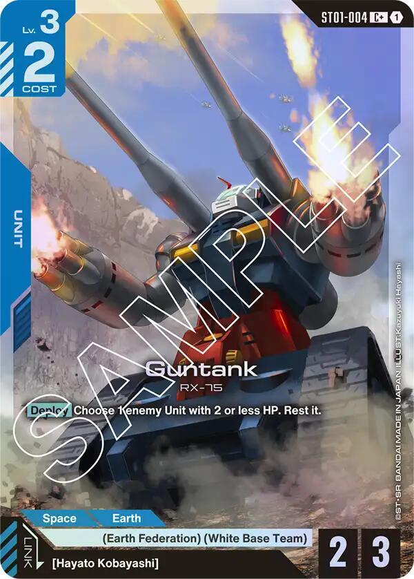 Guntank (C+) - Starter Deck 01: Heroic Beginnings (ST01)