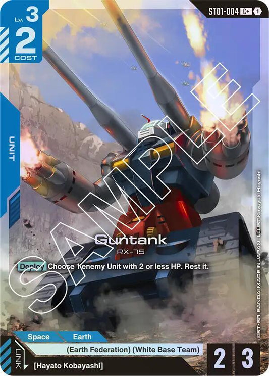 Guntank (C+) - Starter Deck 01: Heroic Beginnings (ST01)