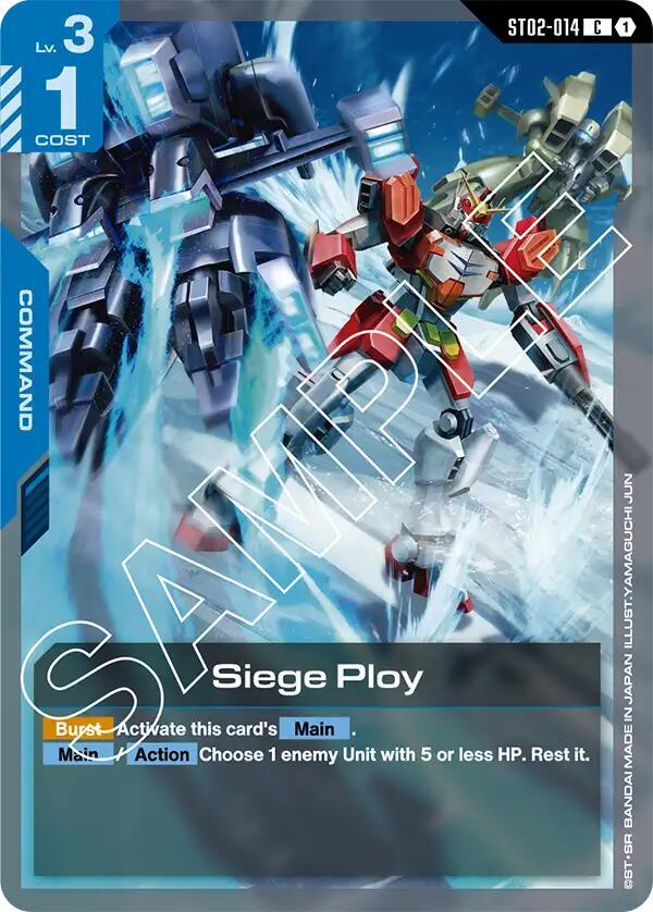 Siege Ploy - Starter Deck 02: Wings of Advance (ST02) NM