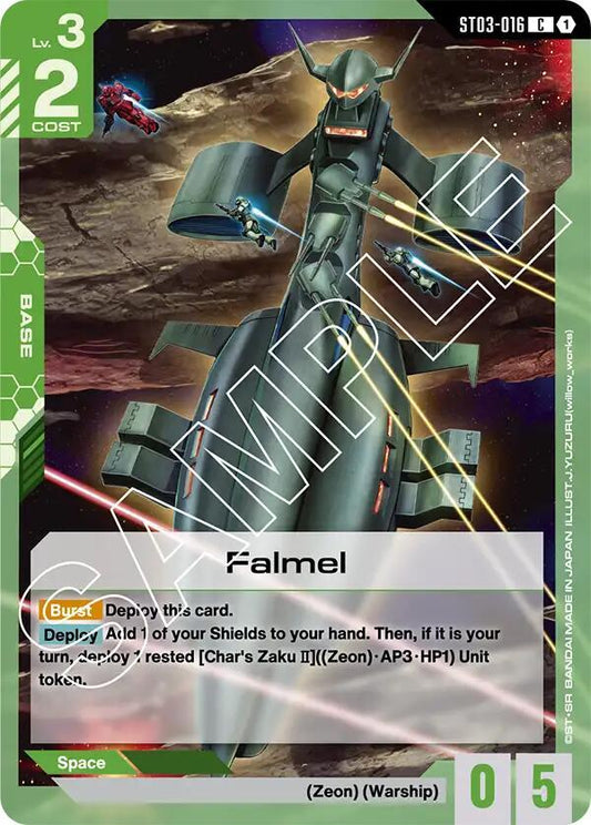 Falmel - Starter Deck 03: Zeon's Rush (ST03) NM
