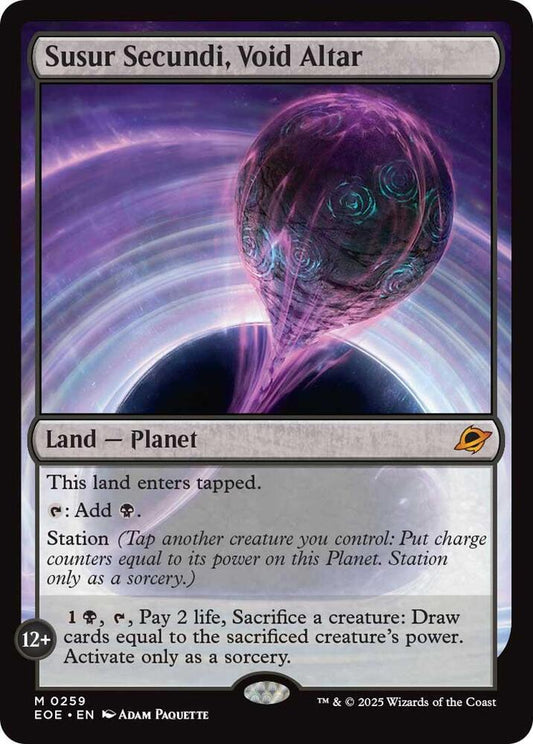 Susur Secundi, Void Altar - Edge of Eternities (EOE) NM *FOIL*