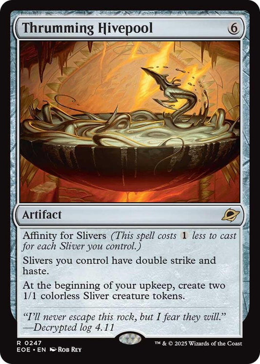 Thrumming Hivepool - Edge of Eternities (EOE) NM *FOIL*