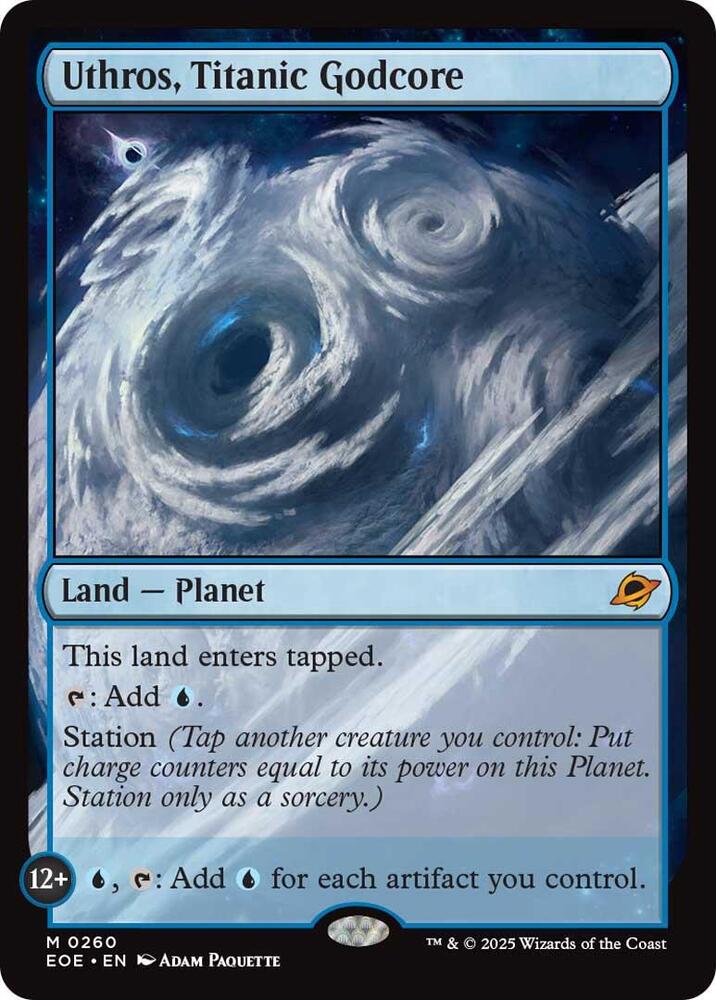 Uthros, Titanic Godcore - Edge of Eternities (EOE) NM