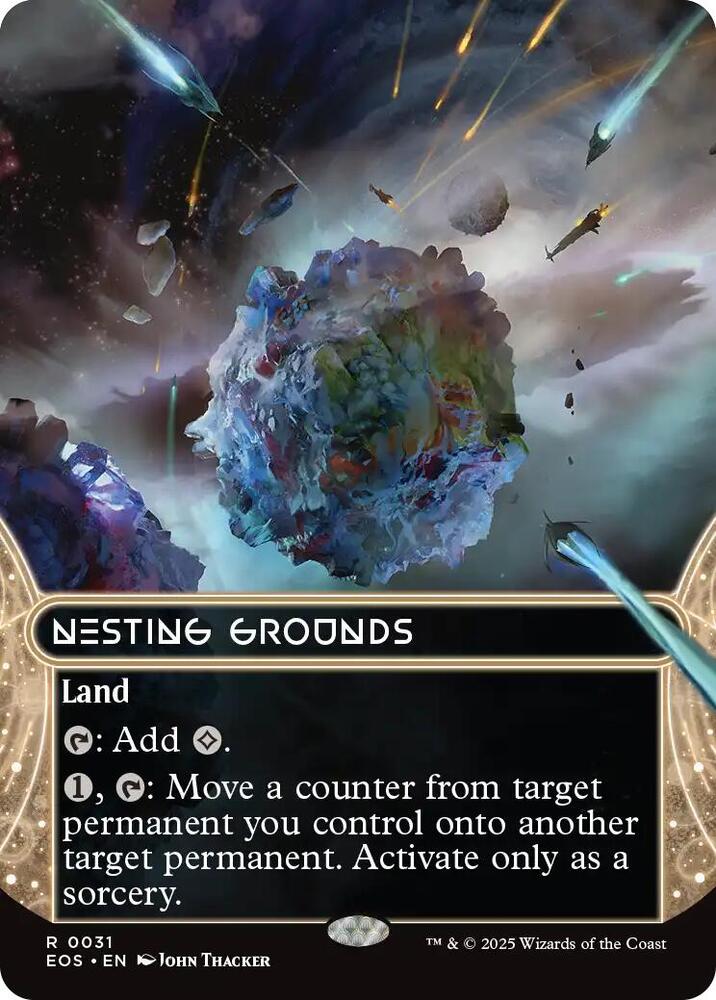 Nesting Grounds (0031) (Borderless) - Edge of Eternities: Stellar Sights (EOS) NM
