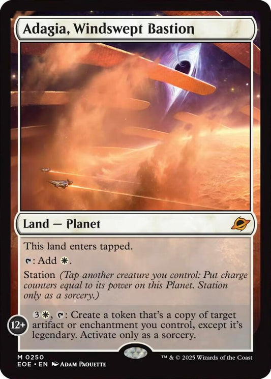 Adagia, Windswept Bastion - Edge of Eternities (EOE) NM