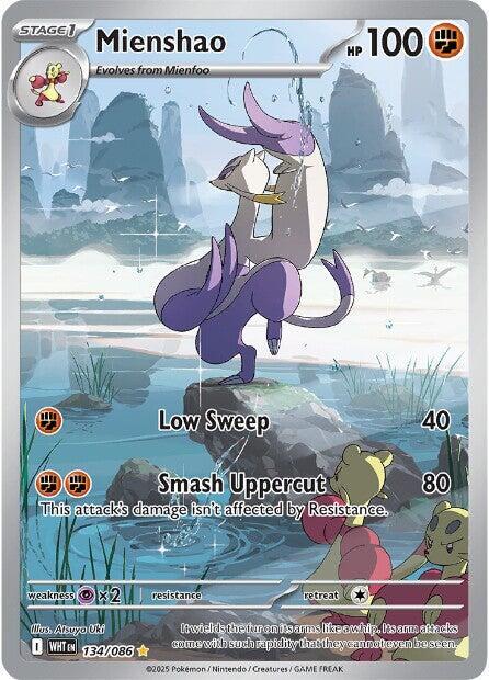 Mienshao - 134/086 - SV: White Flare (WHT) NM *FOIL*