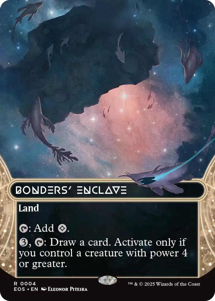 Bonders' Enclave (0004) (Borderless) - Edge of Eternities: Stellar Sights (EOS) NM