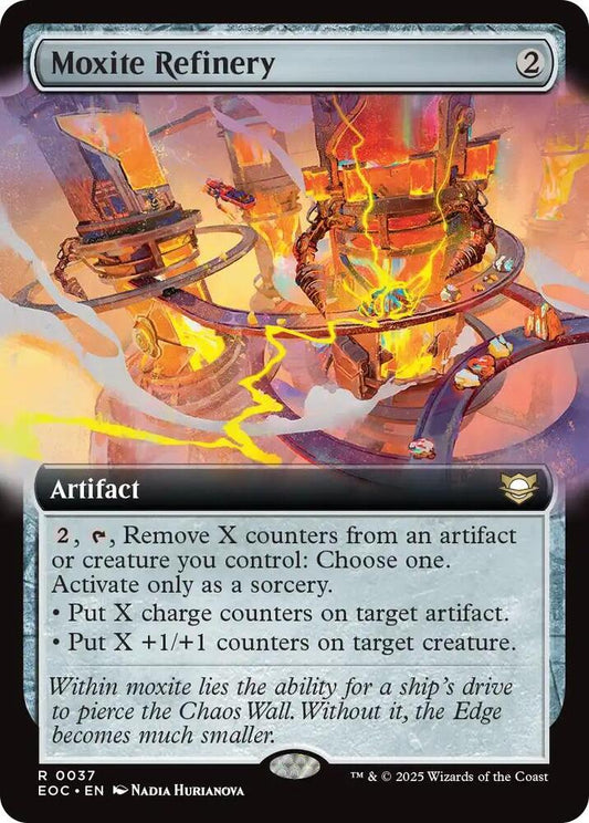 Moxite Refinery (Extended Art) - Commander: Edge of Eternities (EOC) NM