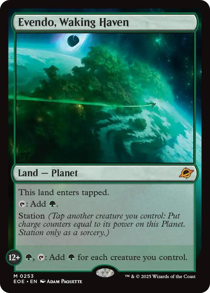 Evendo, Waking Haven - Edge of Eternities (EOE) NM