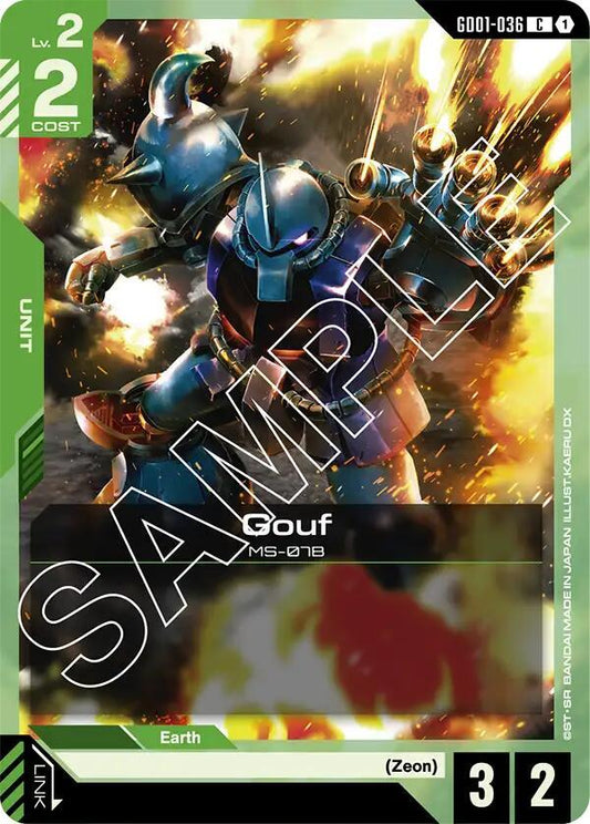 Gouf - Newtype Rising (GD01) NM