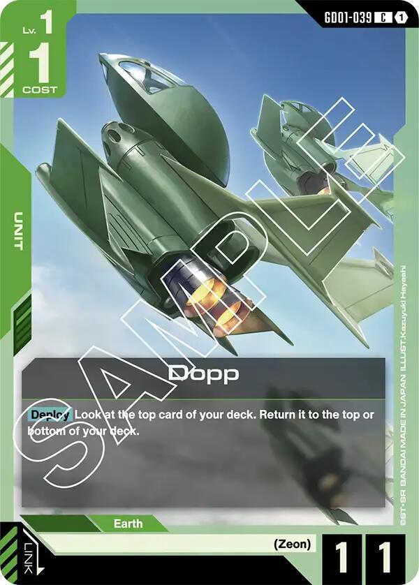 Dopp - Newtype Rising (GD01) NM